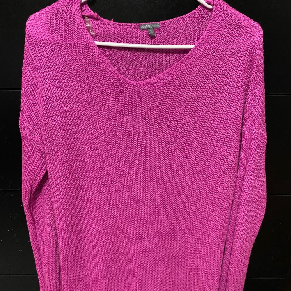 Pink lightly worn sweater